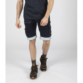 Bermuda de travail BOLT raw jean - Nine Worths by North Ways
