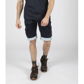 Bermuda de travail BOLT raw jean - Nine Worths by North Ways