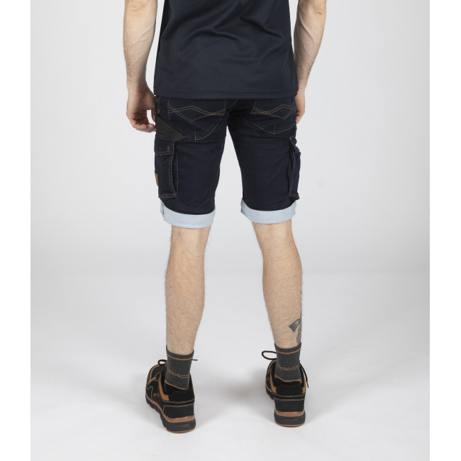Bermuda de travail BOLT raw jean - Nine Worths by North Ways