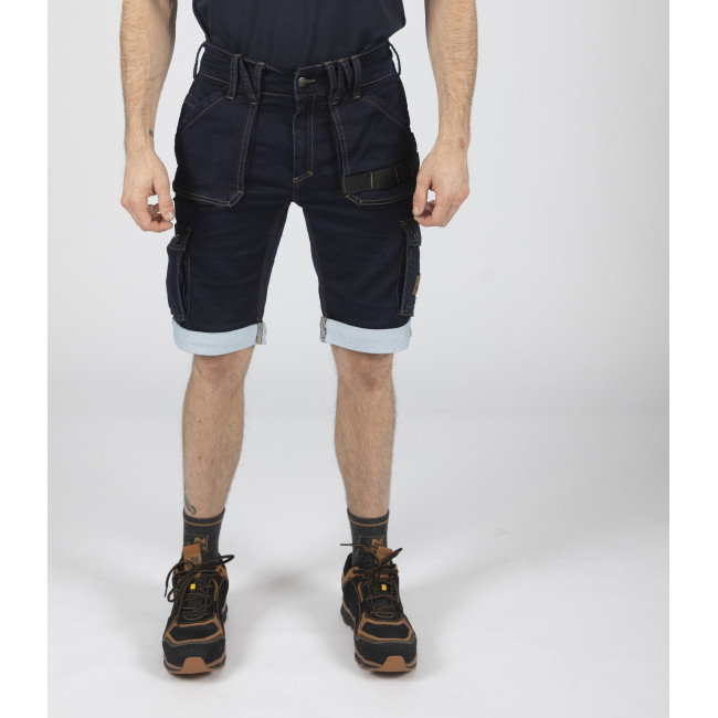Bermudy robocze BOLT raw jean - Nine Worths by North Ways