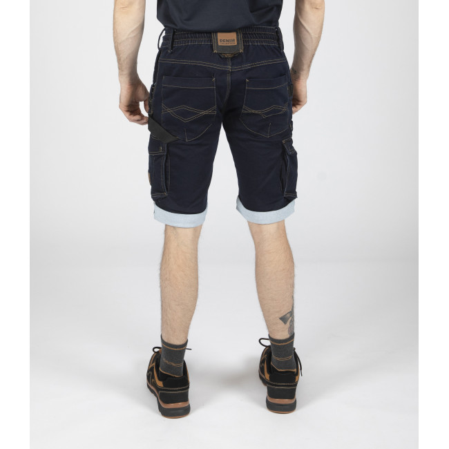 Bermuda de travail BOLT raw jean - Nine Worths by North Ways
