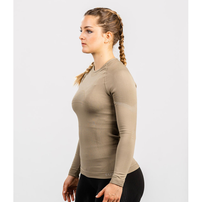 T-Shirt Extreme Line ANNAPURNA Damen Coyote Langarm - Summit Outdoor