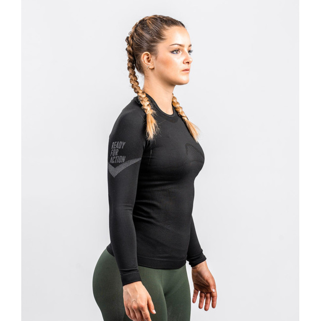 T-Shirt Extreme Line ANNAPURNA Damen Schwarz Langarm - Summit Outdoor