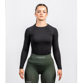 Technical SEQUOIA dames T-shirt lange mouwen Zwart - Summit Outdoor