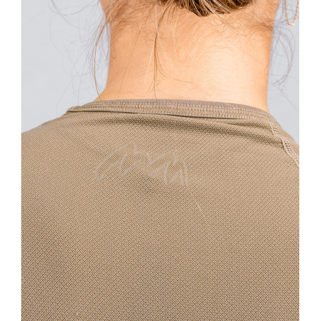 Tee-shirt manches courtes HÉLIUM Active Line femme coyote - Summit Outdoor