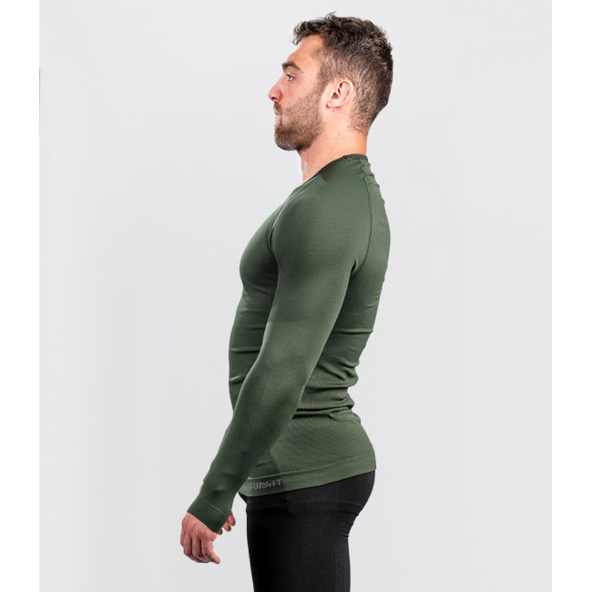 TEE-SHIRT TAÏGA EXTREME LINE VERT OD - SUMMIT OUTDOOR