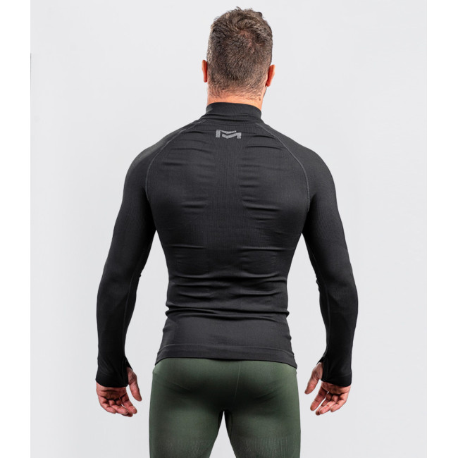ALASKA Extreme Line Sweatshirt mit Reißverschlusskragen schwarz - Summit Outdoor