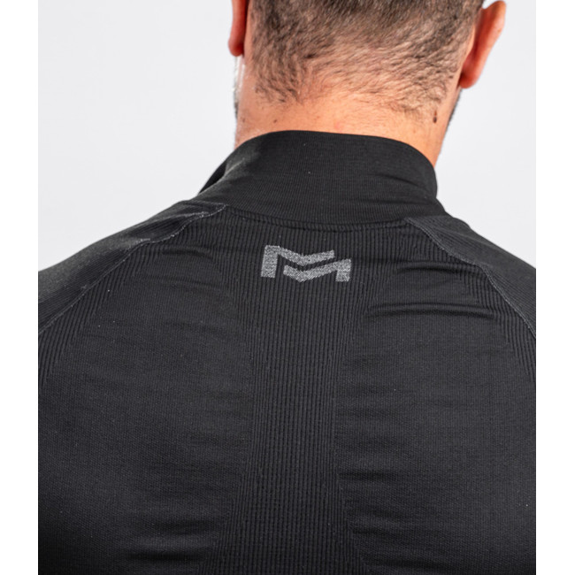 ALASKA Extreme Line Sweatshirt mit Reißverschlusskragen schwarz - Summit Outdoor