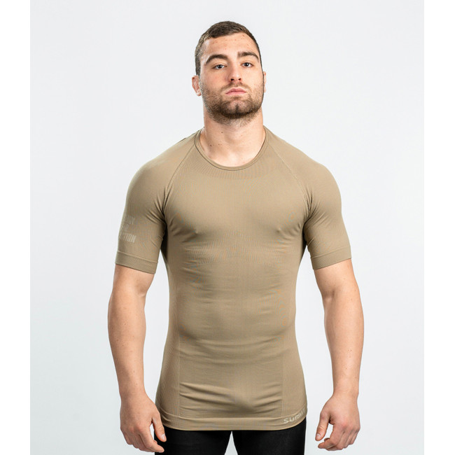 T-SHIRT TECHNICAL LINE ACTION KRÓTKI RĘKAW COYOTE - SUMMIT OUTDOOR