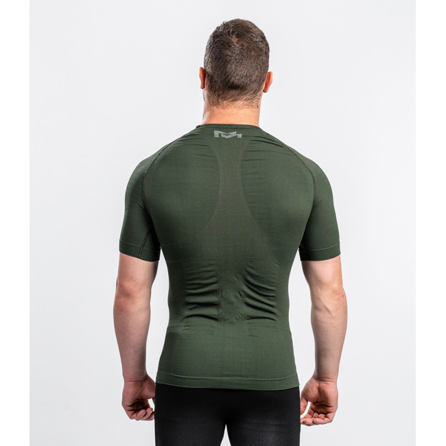 T-SHIRT TECHNICAL LINE ACTION KORTE MOUWEN GROEN OD - SUMMIT OUTDOOR