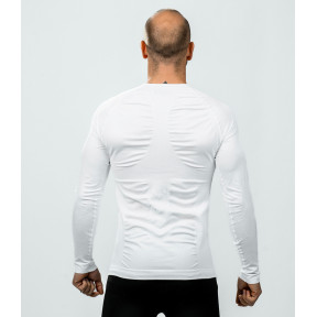 Tee-shirt ML Technical Line ATACAMA Col rond Blanc - Summit Outdoor