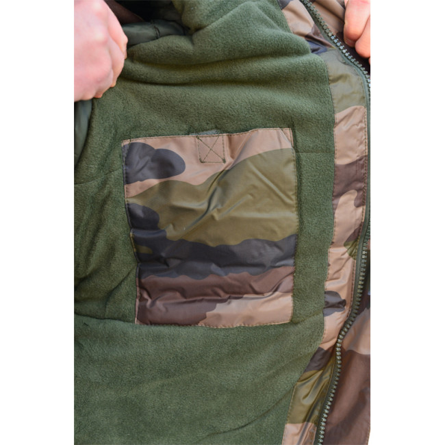 Coupe-vent fourré imperméable camo - CityGuard