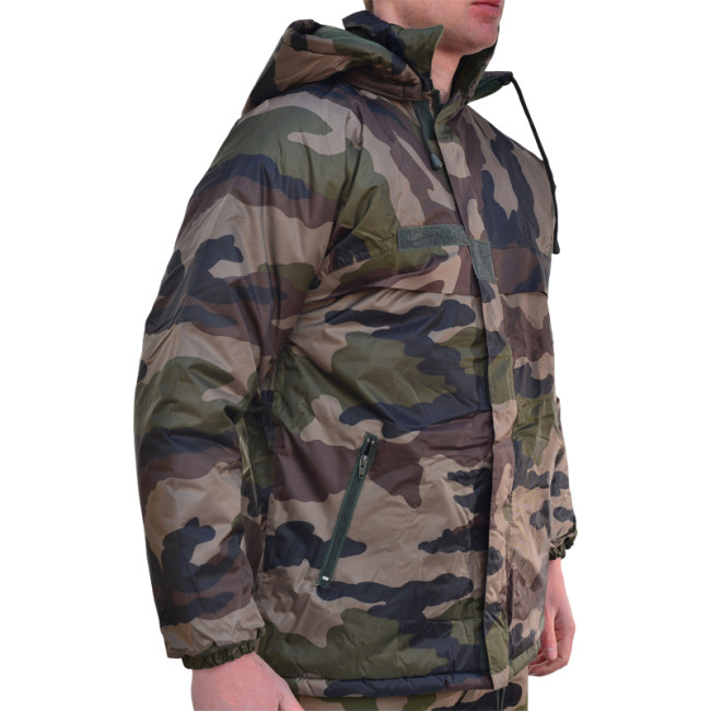 Coupe-vent fourré imperméable camo - CityGuard