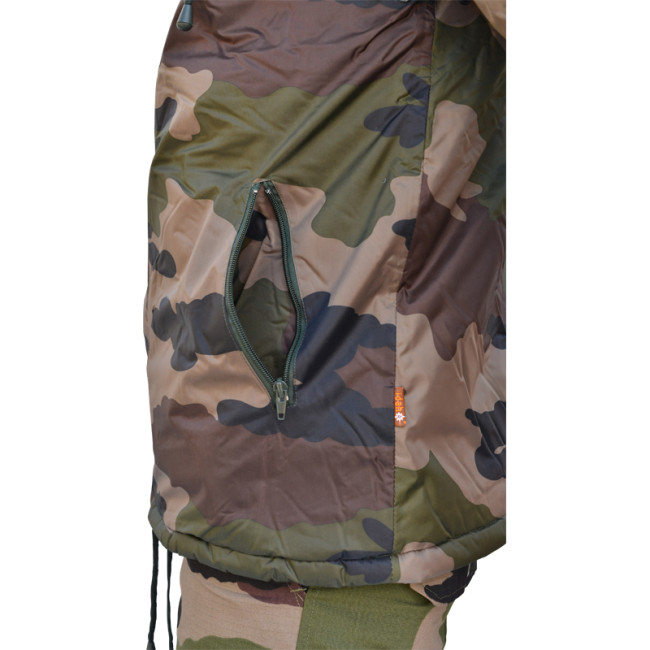 Coupe-vent fourré imperméable camo - CityGuard
