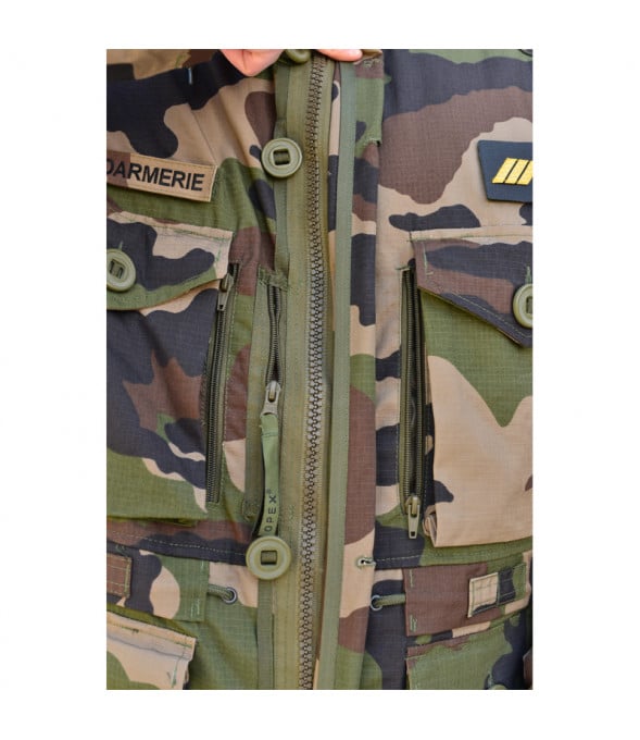 Veste militaire Guerilla ripstop OPEX camouflage CE surplus militaire