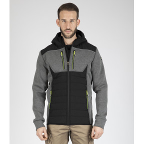 Blouson HIRO gris/noir - Nine Worths by North Ways