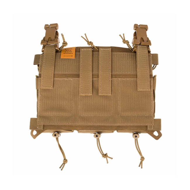 Panneau avant pour gilet porte-plaques avec porte chargeur triple multi-calibre MX234 - Coyote - Lindnerhof