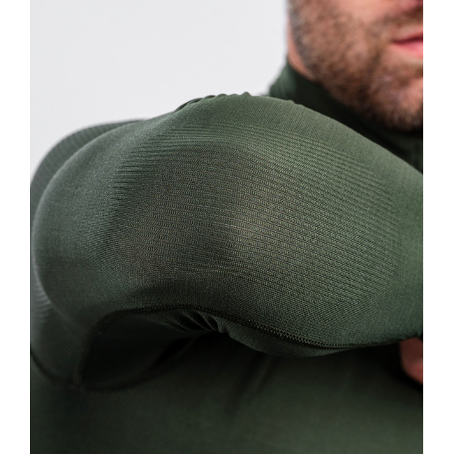 Sweat col zip ALASKA Extreme line Vert OD - Summit Outdoor