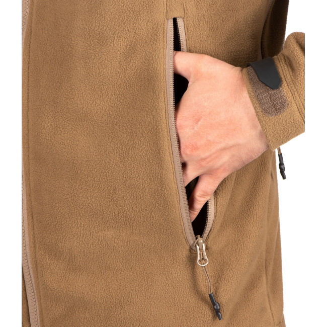 AR T.O.R.D. Fleecejacke mit Kapuze Coyote - Outrider