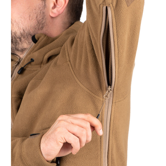 Fleece vest met capuchon AR T.O.R.D. Coyote - Outrider