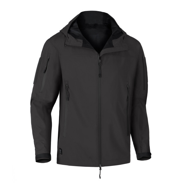 Kamizelka Hardshell z kapturem LW T.O.R.D. Czarna - Outrider