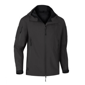 Kamizelka Hardshell z kapturem LW T.O.R.D. Czarna - Outrider