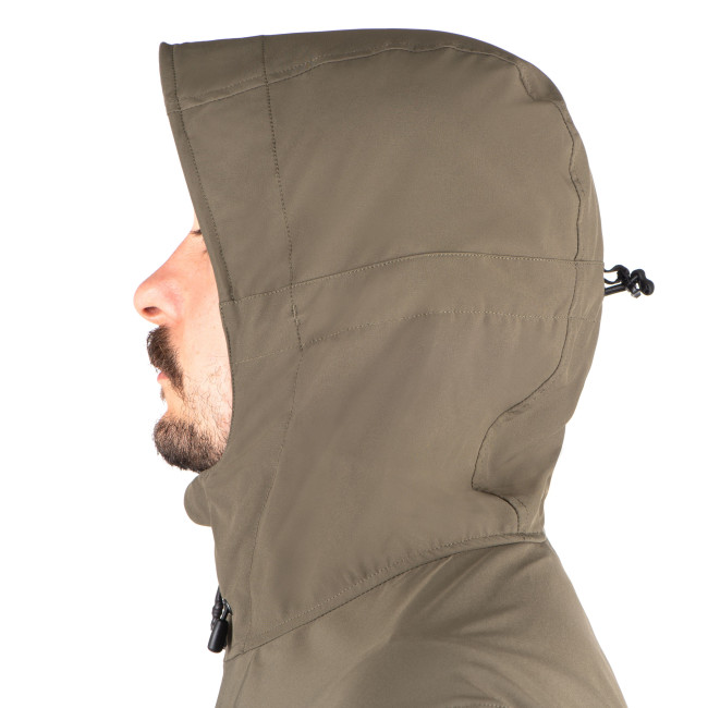 Ranger-grüne LW T.O.R.D. Windjacke mit Kapuze - Outrider