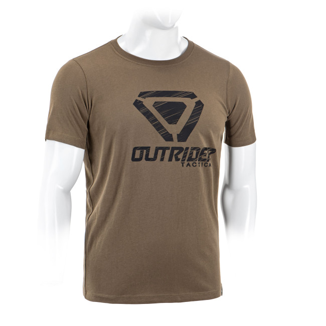 Tee-shirt OT avec logo rayé Crocodile - Outrider