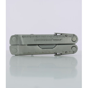 Multifunctionele tang 17 gereedschappen REBAR grijs met etui - blister - Leatherman