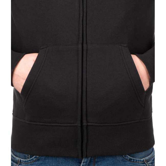 Sweat à capuche zippé OT avec logo Noir - Outrider
