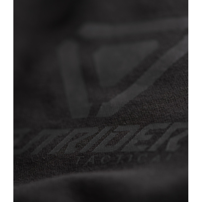 OT Kapuzenpullover mit Reißverschluss und Logo Schwarz - Outrider