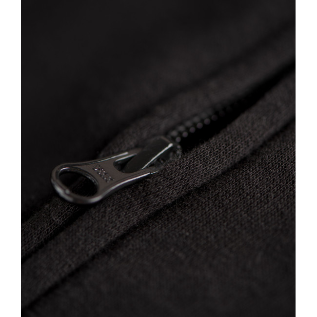 Sweat à capuche zippé OT avec logo Noir - Outrider