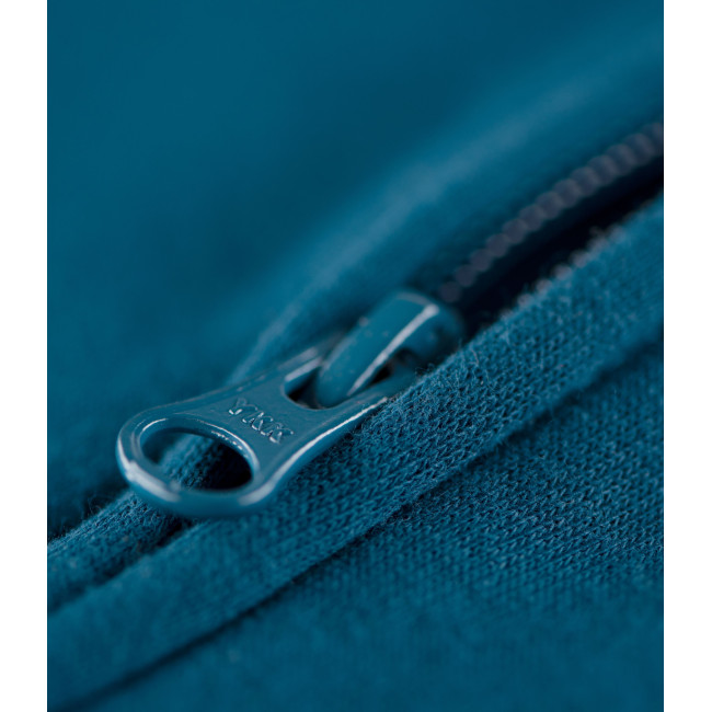 Hoodie met rits OT met logo Blauw - Outrider
