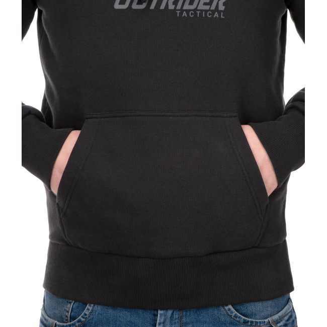 Sweat à capuche OT avec logo Noir - Outrider