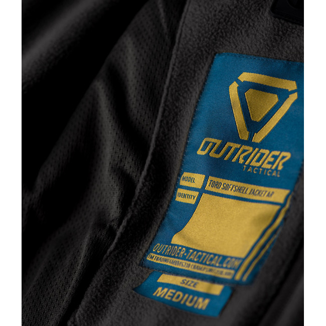 Softshell AR T.O.R.D. Zwart - Outrider