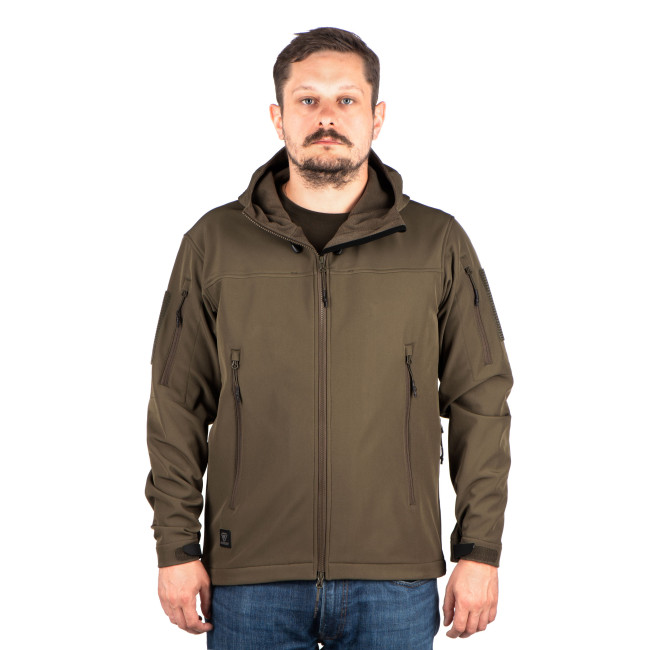 Softshell à capuche AR T.O.R.D. Vert Ranger - Outrider