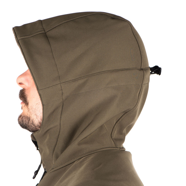 Softshell met capuchon AR T.O.R.D. Ranger Groen - Outrider