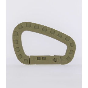 Plastic karabijnhaak zand - 101 Inc