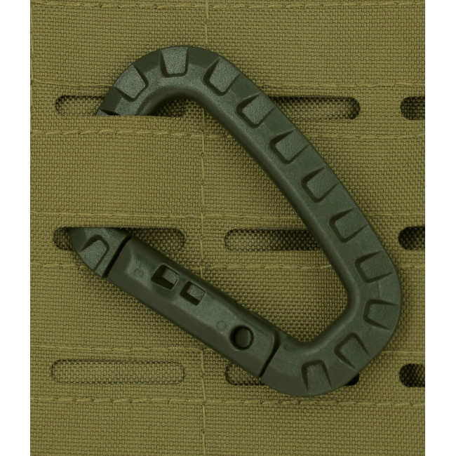 Mousqueton Tactical Vert OD - Kombat Tactical