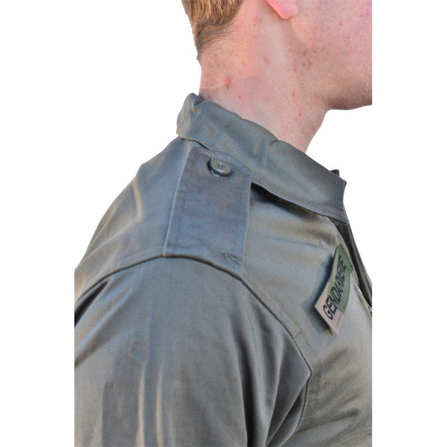 Treillis vest M64 satijn kaki