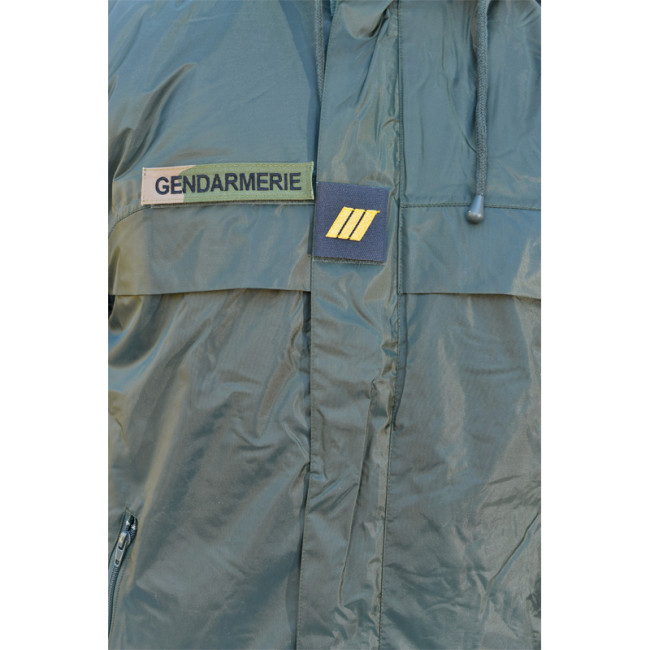 Coupe-Vent fourré imperméable Kaki - CityGuard