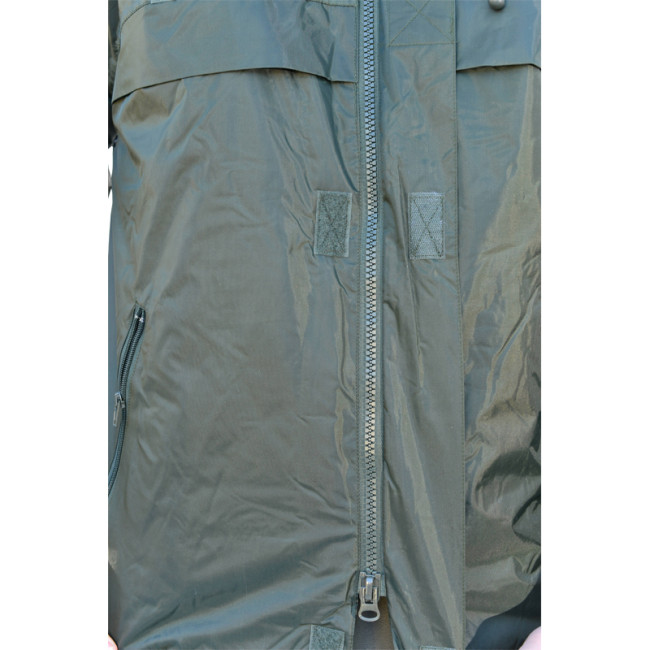 Gevoerde waterdichte windjack Kaki - CityGuard
