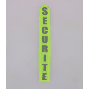 Bandeaux haute visibilité Sécurité Jaune - VVS
