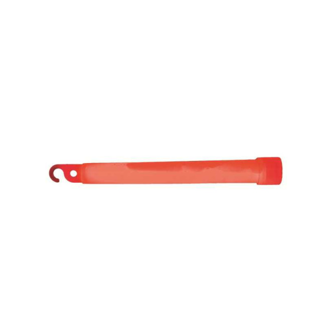 Overlevingslamp van 15,2cm - 12 uur - Rood - Highlander