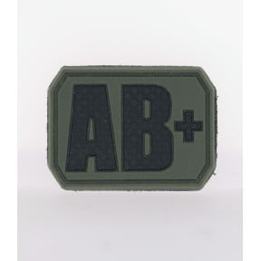 Patch 3D de groupe sanguin AB+ Vert OD - Miltec