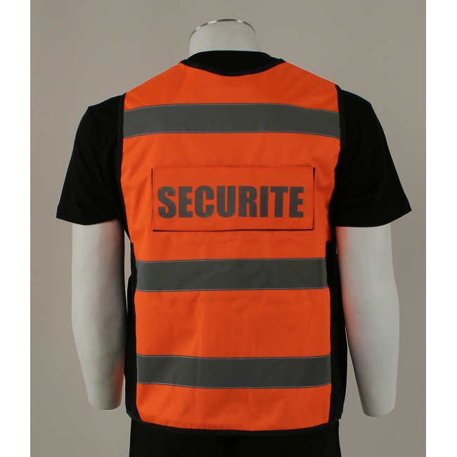 Bandeaux haute visibilité Sécurité Orange - VVS