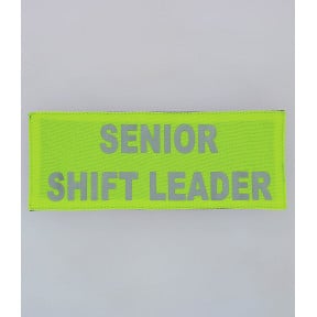 BANDEAU DOS JAUNE SENIOR SHIFT LEADER