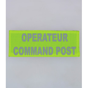 ŻÓŁTA OPASKA NA PLECY OPERATOR COMMAND POST