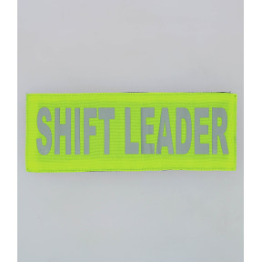 ŻÓŁTA OPASKA NA PLECY SHIFT LEADER