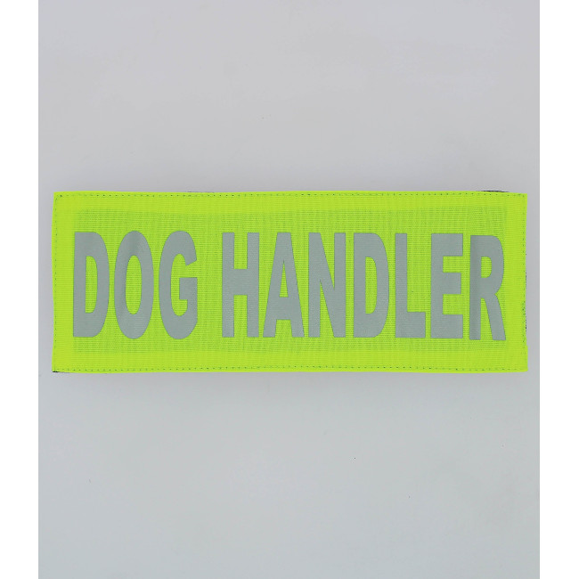 GELE RUGBAND DOG HANDLER